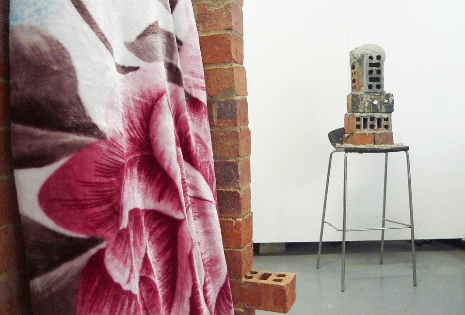 Utility Mama / Portrait with bricks & what-what